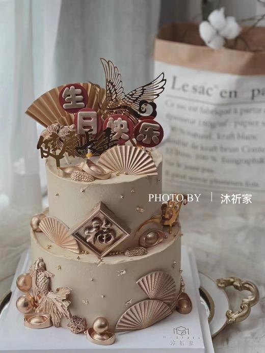 祝寿糖牌蛋糕 商品图1