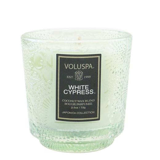 VOLUSPA - 小浮雕蕾丝杯 - 白羽松 商品图2
