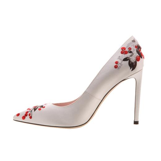 sheme新中式《红豆》时装周优雅时尚女式高跟鞋 商品图2