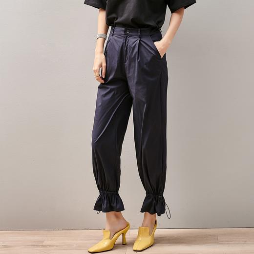芳外薄款工装微弹收脚式休闲裤百搭通勤时尚裤子 商品图2