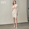 IWY/米白色夏季都市时尚设计感职业女士西装套装工作服上班职业装c10409+S10409 商品缩略图2