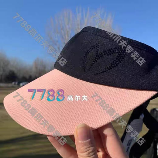 正品MASTER BUNNY兔子耳朵高尔夫球帽21秋款女款飘带无顶大檐防晒 商品图1
