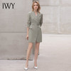 IWY/高级感西装连衣裙2022夏季薄款时尚气质工作服名媛职业装女套装裙 Q12208 商品缩略图0