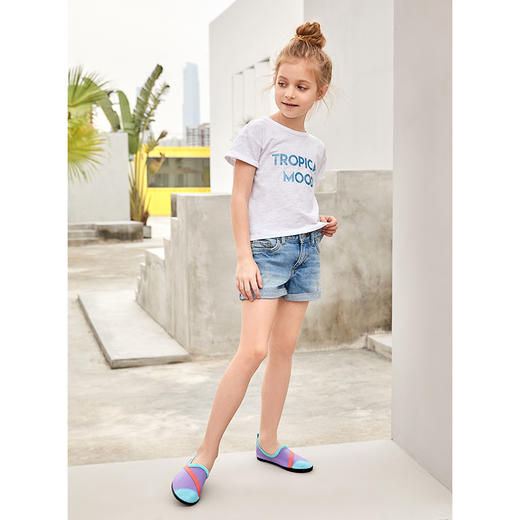 【妈咪OK】美国FITKICKS 儿童 超轻弹力鞋 轻便鞋 赤足呼吸鞋健身外出沙滩鞋 商品图2