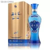 洋河海之蓝52度绵柔型白酒【480ml】 商品图0