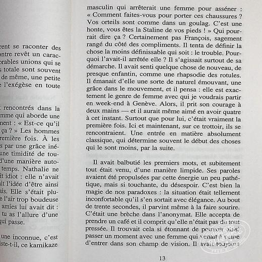 【中商原版】大卫 冯金诺斯 微妙	法文原版 La delicatesse 获十项法兰西文学奖 David Foenkinos 商品图5