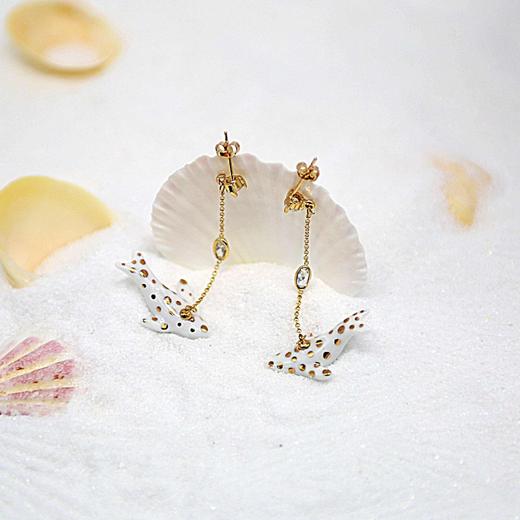 鲸鱼耳环 商品图0