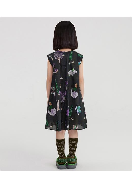 江南布衣 22年夏装新款 短袖连衣裙  1M4G30280 商品图6