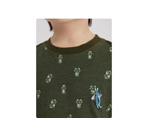 江南布衣童   22年夏装新款短袖T恤  1M5110020 商品图2