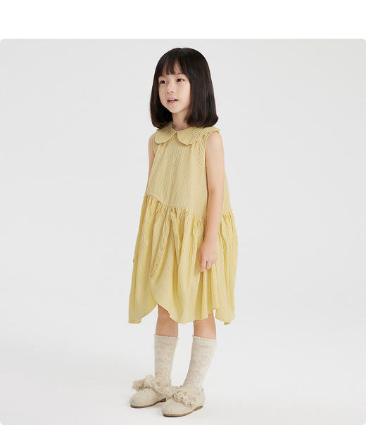 江南布衣童    22年夏装新款 无袖连衣裙   1M4G01260 商品图2