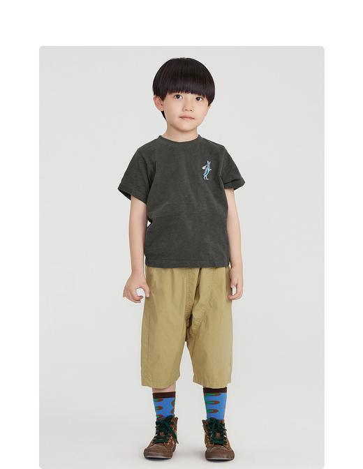 江南布衣童   22年夏装新款   短袖T恤   1M4111070 商品图5