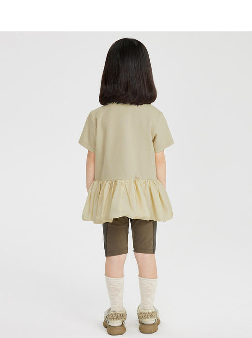 江南布衣童  22年夏装新款  短袖连衣裙   1M4G31220 商品图3