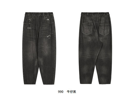 江南布衣 22年夏装新款长裤  1M3E71610 商品图6