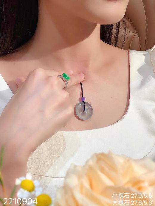 2210904，高冰近玻璃平安扣裸石，69999 商品图4