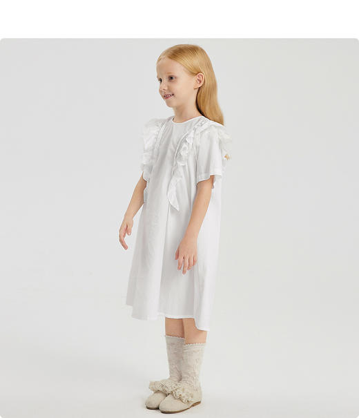 江南布衣  22年夏装新款短袖连衣裙  1M4G30290 商品图2