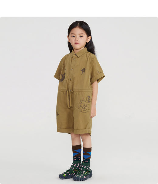 江南布衣 短袖连体衣  1M4F12280 商品图1