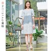 3楼 美标蓝色全棉贡缎家居服89149 商品缩略图1