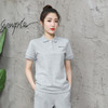 女POLO衫 M-XL 灰色 商品缩略图0
