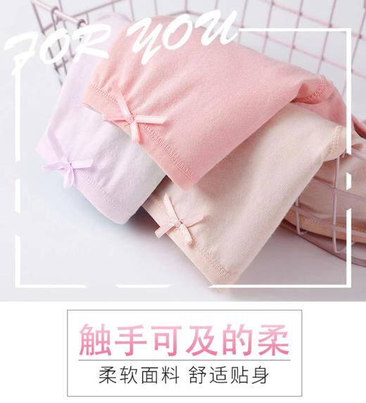 AB内裤【2条装】弹力棉小平脚裤中低腰抗菌棉质短裤Y138 商品图1