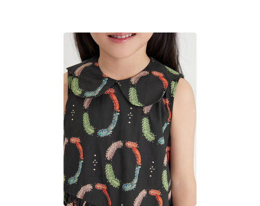 江南布衣童  22年夏装新款无袖连衣裙   1M4G01270 商品图2