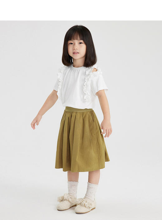 江南布衣童 22年夏装新款  中裤  1M4E20620 商品图10