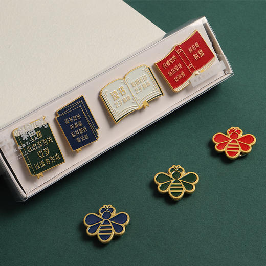 读者 读书系列 | 小蜜蜂磁扣徽章和读书系列徽章套装 商品图4