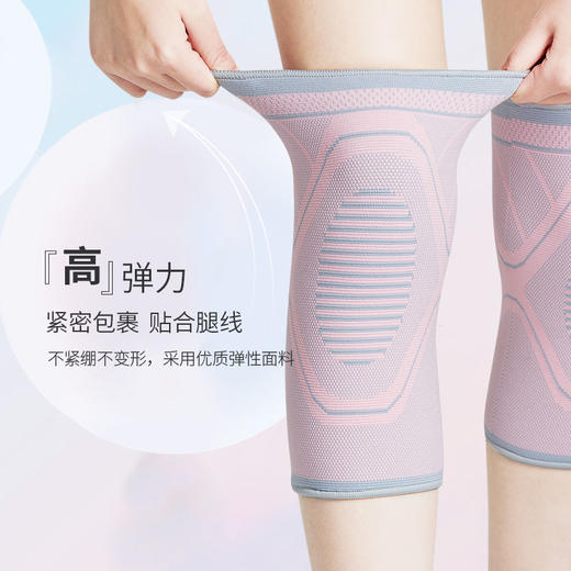 运动护膝女士关节瑜伽羽毛球专用运动员跳绳装备女膝盖半月板护具 商品图4