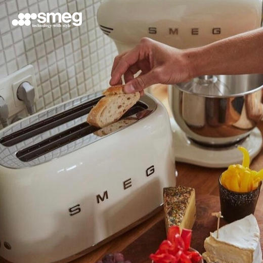 SMEG/斯麦格 意大利复古 四片式烤面包机 TSF02 商品图2