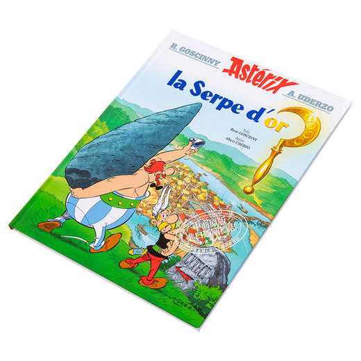 【中商原版】法文版 高卢英雄历险记第二册 阿斯特克斯与金镰刀 Asterix La Serpe dor n2 法文原版 Goscinny Rene 商品图2