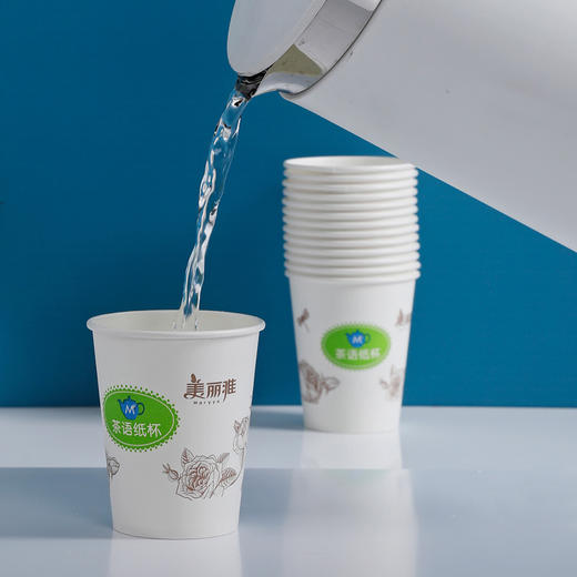 美丽雅家用耐高温不易漏水纸杯 商品图4