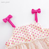marcjanie马克珍妮夏装新款 女童纯棉波点吊带连衣裙220805 商品缩略图2