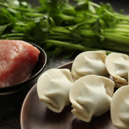 【百】湾仔码头芹菜猪肉水饺720g 商品图3