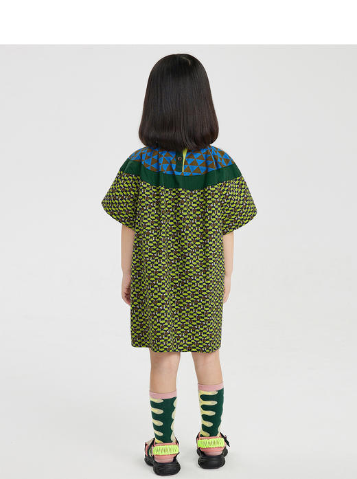 江南布衣童   22年夏装新款短袖连衣裙  1M4G31230 商品图2