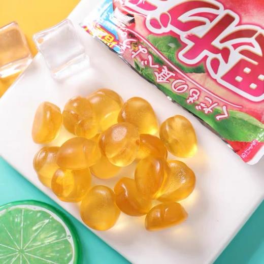 日本 明治meiji果汁软糖QQ糖果 51g 桃子味/草莓味 商品图3