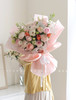 奶油粉康乃馨花束 商品缩略图4