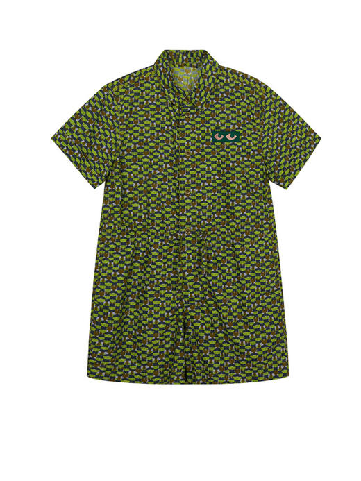 江南布衣童   22年夏装新款短袖连体衣  1M4F11240 商品图3