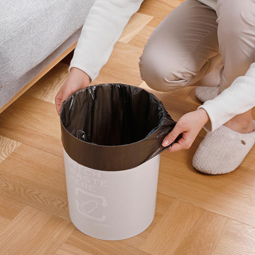 美丽雅黑色加厚大号平底垃圾袋45cm*50cm 商品图6