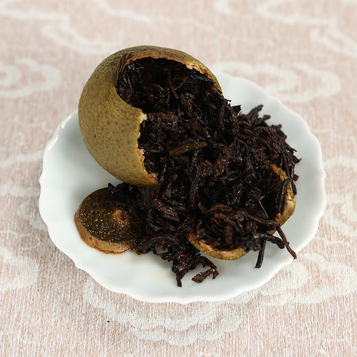 茶马世家丨新会小青柑 2021年小青柑+2013年宫廷熟普 500g 商品图4