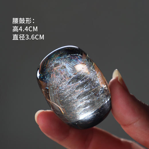 茶家吉橙 定制星空斑斓小盖置耐热玻璃高端盖碗茶具配件高档手工摆件 商品图5