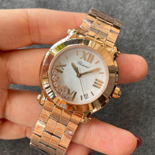 YF萧邦HAPPY DIAMONDS快乐钻系列 36mm 石英中性腕表 商品图2