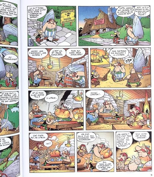 【中商原版】法文版 高卢英雄历险记第二册 阿斯特克斯与金镰刀 Asterix La Serpe dor n2 法文原版 Goscinny Rene 商品图6