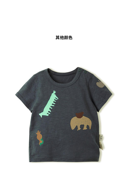 江南布衣童  22年夏装新款短袖T恤  YM4110710 商品图4