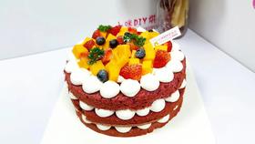 2磅红丝绒裸蛋糕（需提前至少1天预约，母亲节父亲节儿童节和春节6天不可约）