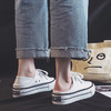 2022春夏新款一鞋两穿厚底半拖帆布鞋女韩版百搭一脚蹬懒人鞋子潮 商品缩略图2