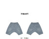 江南布衣 22年夏装新款 牛仔短裤  1M4EA0610 商品缩略图4