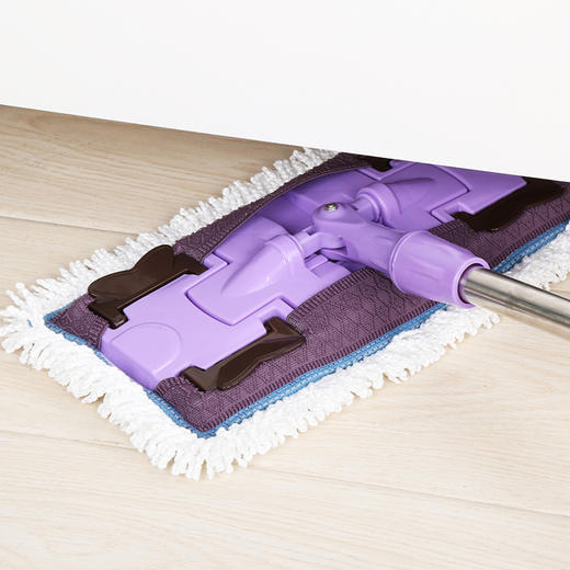 【平板拖备件】美丽雅旋转甩水拖37*21cm拖布平板地拖备件平板地拖配件 商品图6