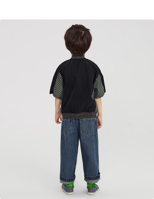 江南布衣童   22年夏装新款短袖衬衣  1M4253120 商品图6