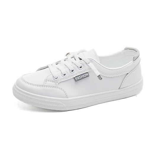 小白鞋女浅口懒人鞋2022新款学生百搭板鞋韩版轻便运动休闲鞋 商品图4