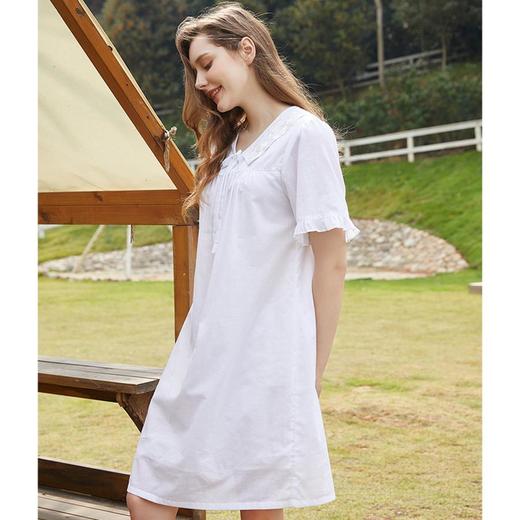 3楼 美标甜美短袖睡裙89161 商品图1