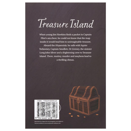 【中商原版】Wordsworth Exclusive收藏系列 金银岛 Wordsworth Exclusive Collection Treasure Island 英文原版 商品图1